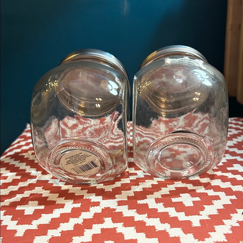 Glass Storage Jars with Black Lids - Picture 3 of 6